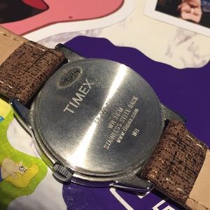 Timex Accessories - Timex Watch with Brown straps and silver hardware Timex Accessories - Timex Watch with Brown straps and silver hardware